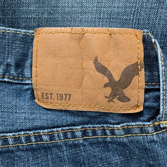 American Eagle Outfitters Jeans Men 28/32 Original Straight Cotton - Picture 8 of 12